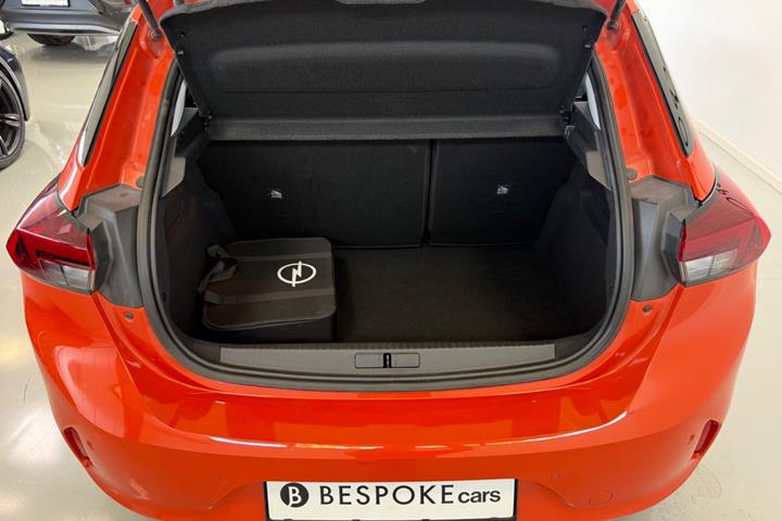 Orange Opel Corsa-e fra 2020