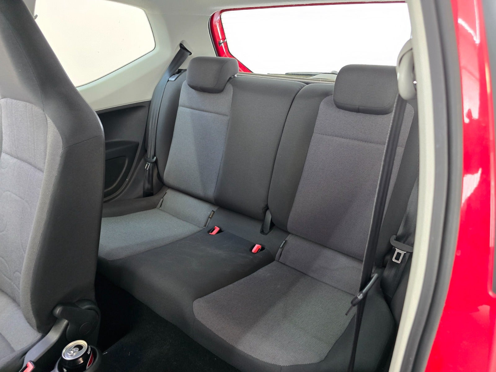 Rød VW UP! fra 2013