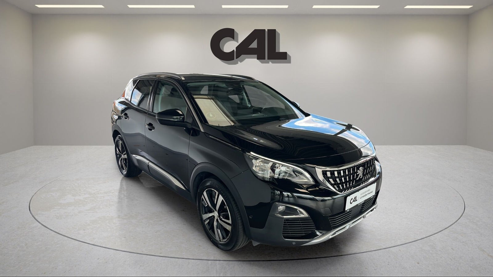 Sort Peugeot 3008 fra 2018
