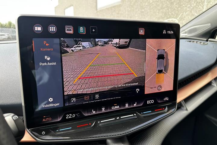 Blå Cupra Tavascan fra 2025
