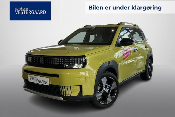 Gul Fiat Grande Panda fra 2025