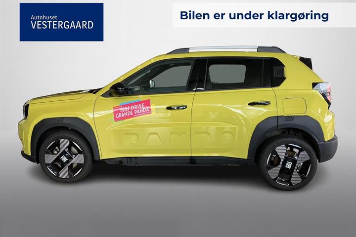 Gul Fiat Grande Panda fra 2025