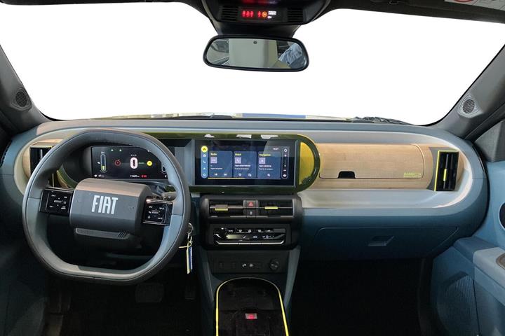 Gul Fiat Grande Panda fra 2025