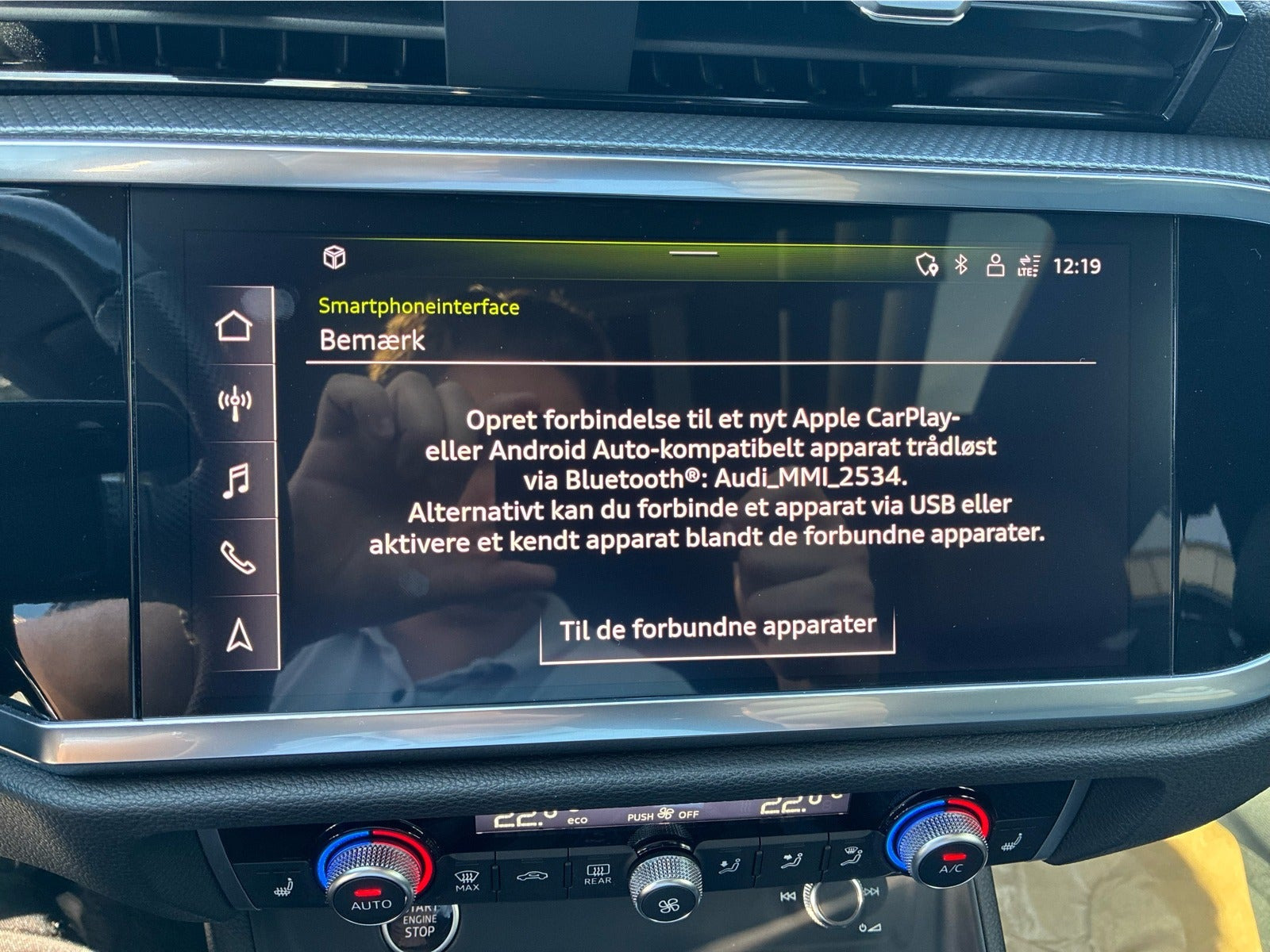 Hvid Audi Q3 fra 2024