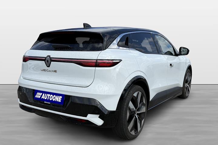 Hvid Renault Megane E-Tech fra 2023