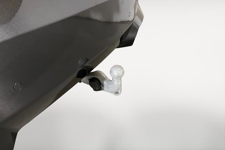 Grå BMW iX fra 2025