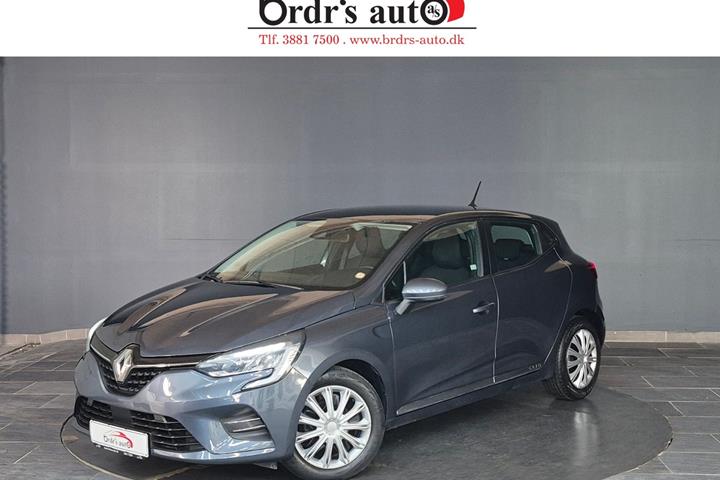 Grå Renault Clio V fra 2020