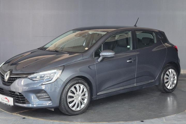 Grå Renault Clio V fra 2020