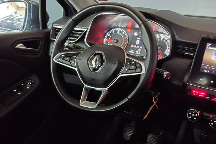 Grå Renault Clio V fra 2020