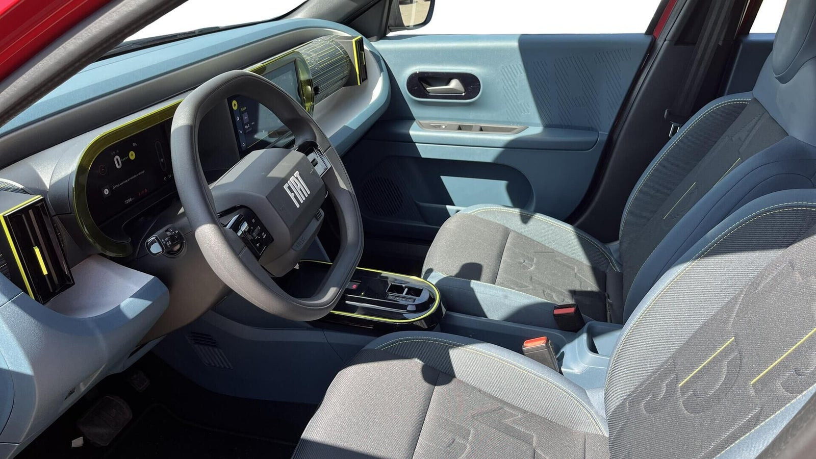 Rød Fiat Grande Panda fra 2025