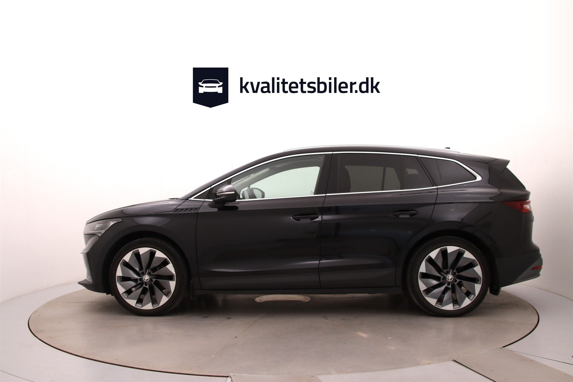 Sort Skoda Enyaq fra 2021