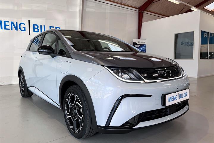 Hvid BYD Dolphin fra 2025