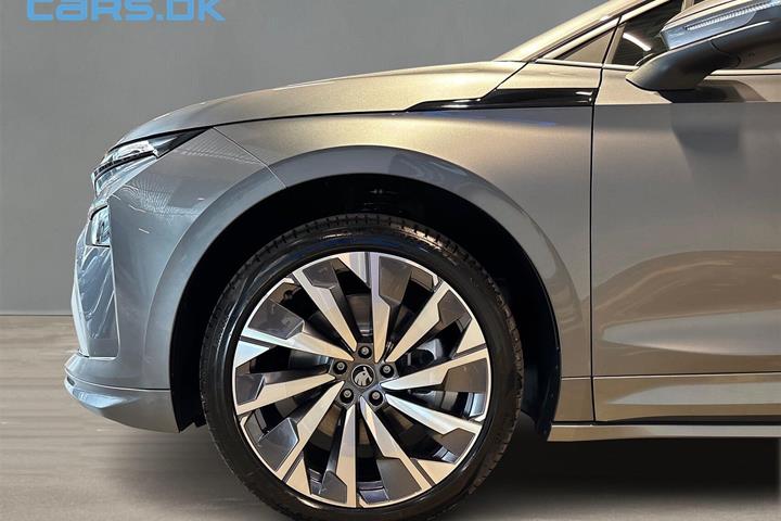 Grå Skoda Enyaq fra 2026