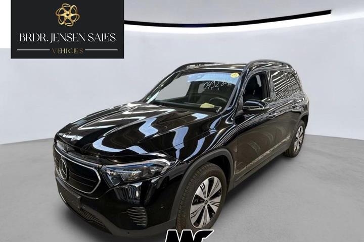 Sort Mercedes EQB 250 fra 2023