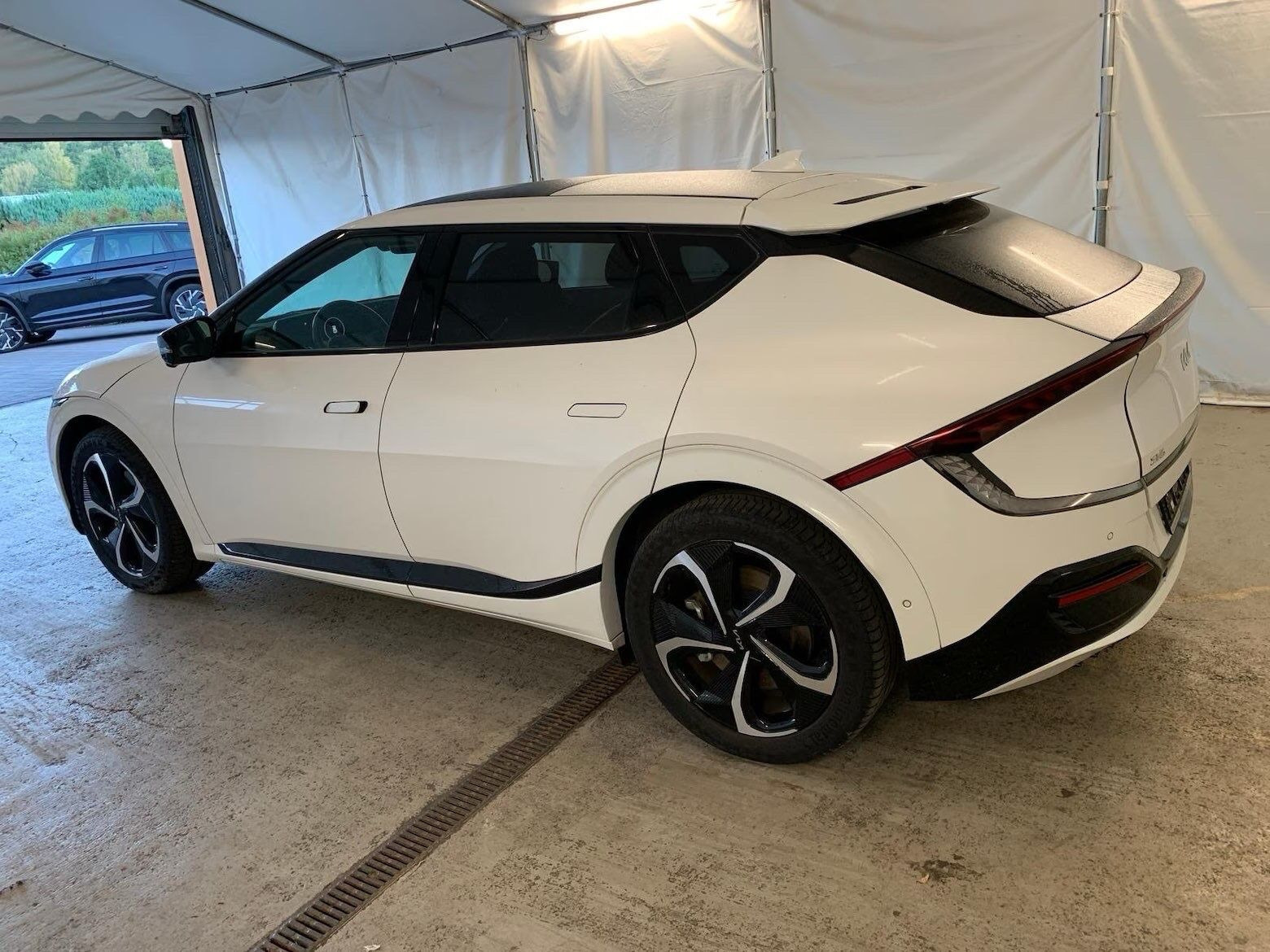 Hvid Kia EV6 fra 2024