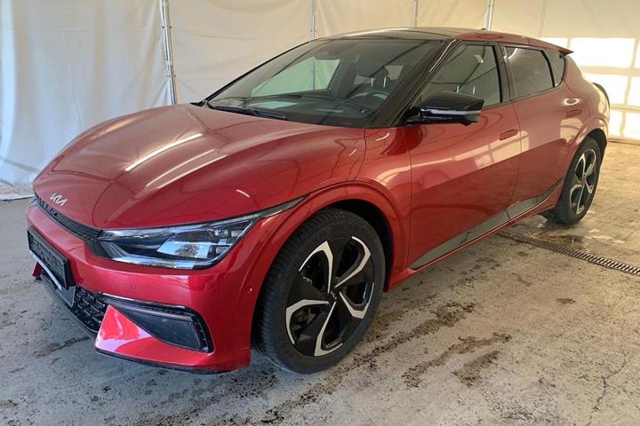 Rød Kia EV6 fra 2024