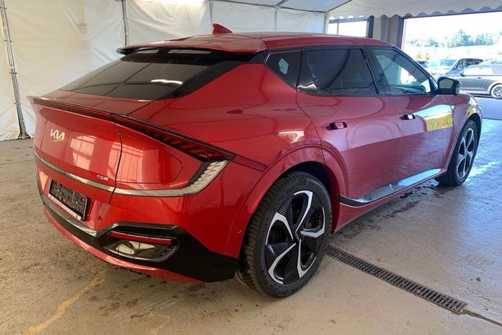 Rød Kia EV6 fra 2024