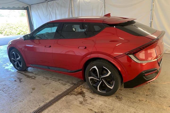 Rød Kia EV6 fra 2024