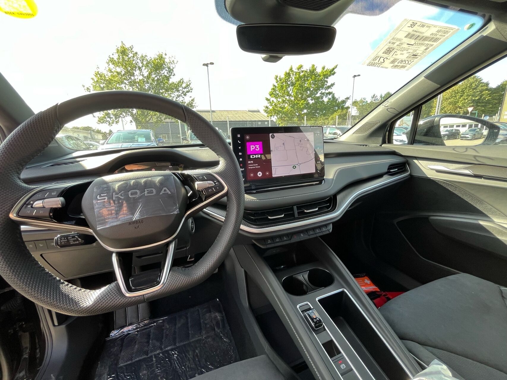 Sort Skoda Enyaq fra 2026