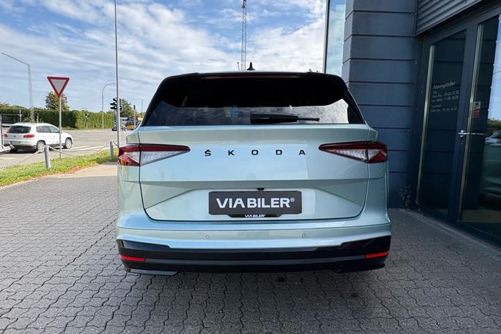 Grøn Skoda Enyaq fra 2021