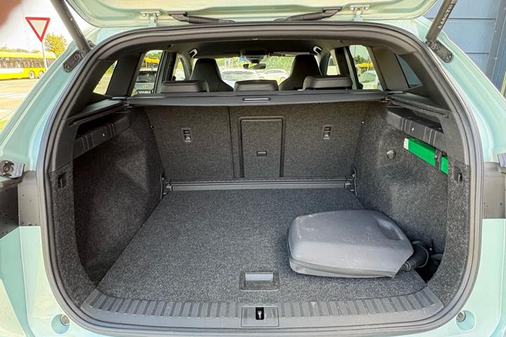 Grøn Skoda Enyaq fra 2021