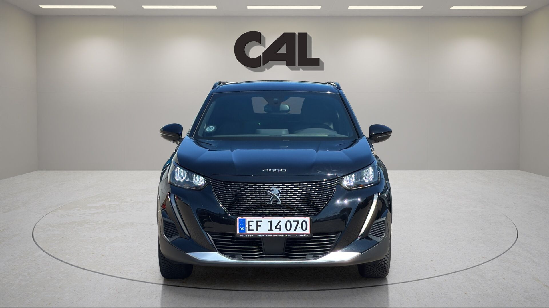 Sort Peugeot e-2008 fra 2023