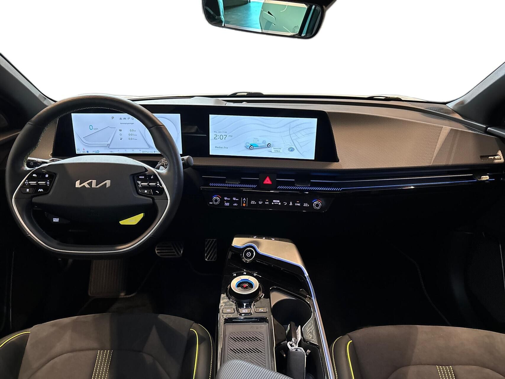 Hvid Kia EV6 fra 2024