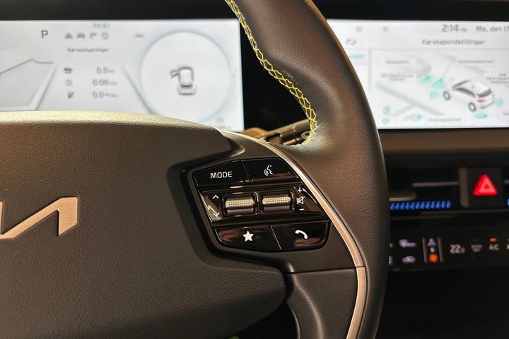 Hvid Kia EV6 fra 2024