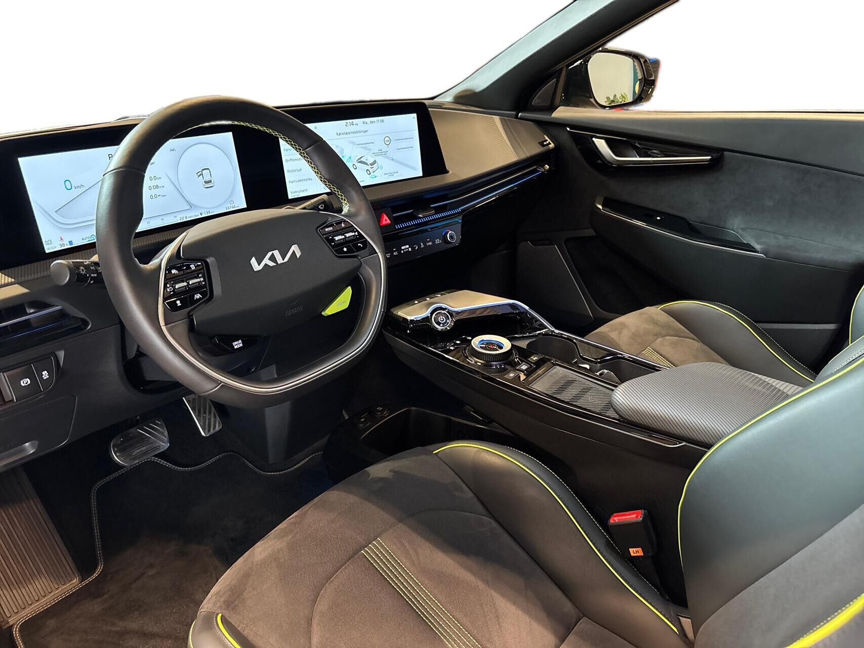 Hvid Kia EV6 fra 2024