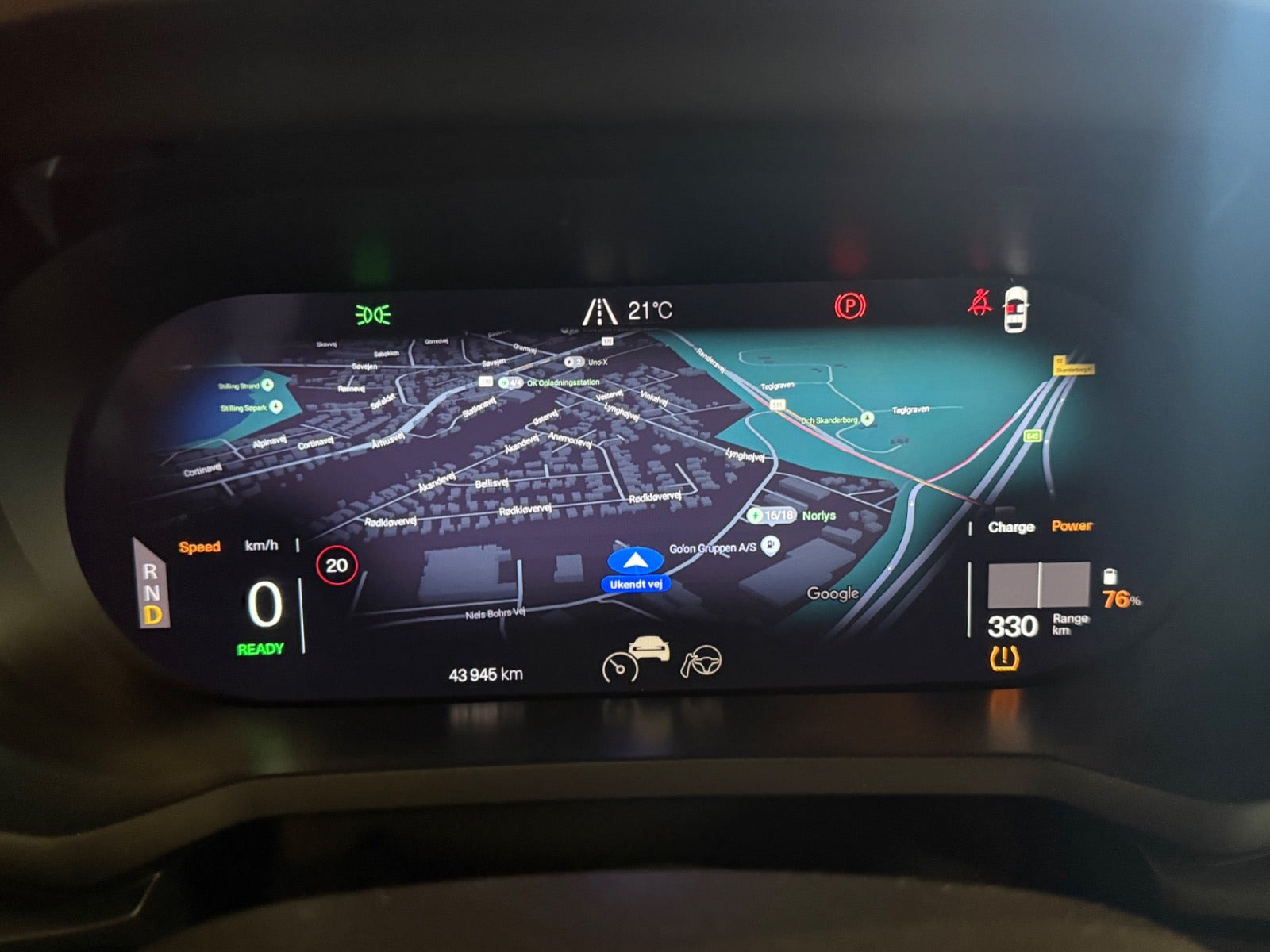 Hvid Polestar 2 fra 2023