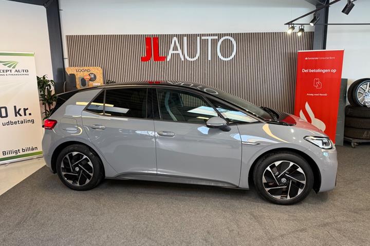Grå VW ID.3 fra 2022
