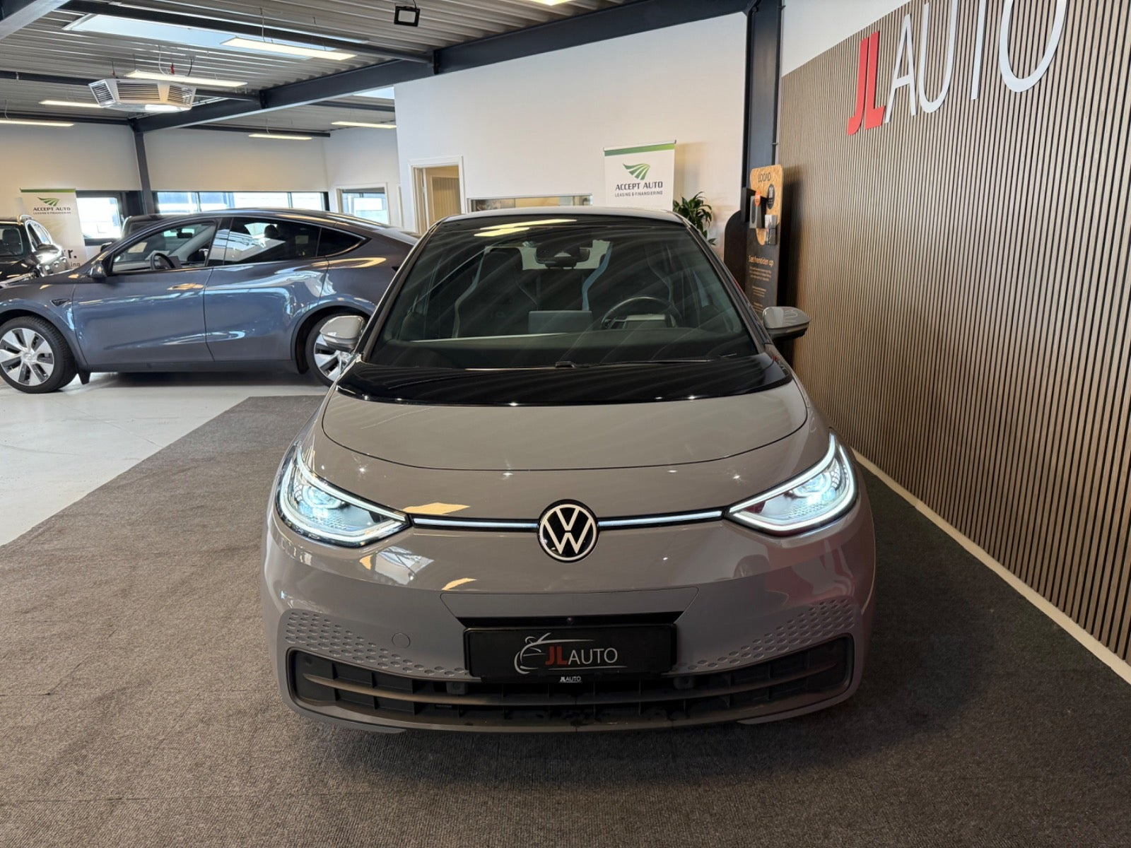 Grå VW ID.3 fra 2022