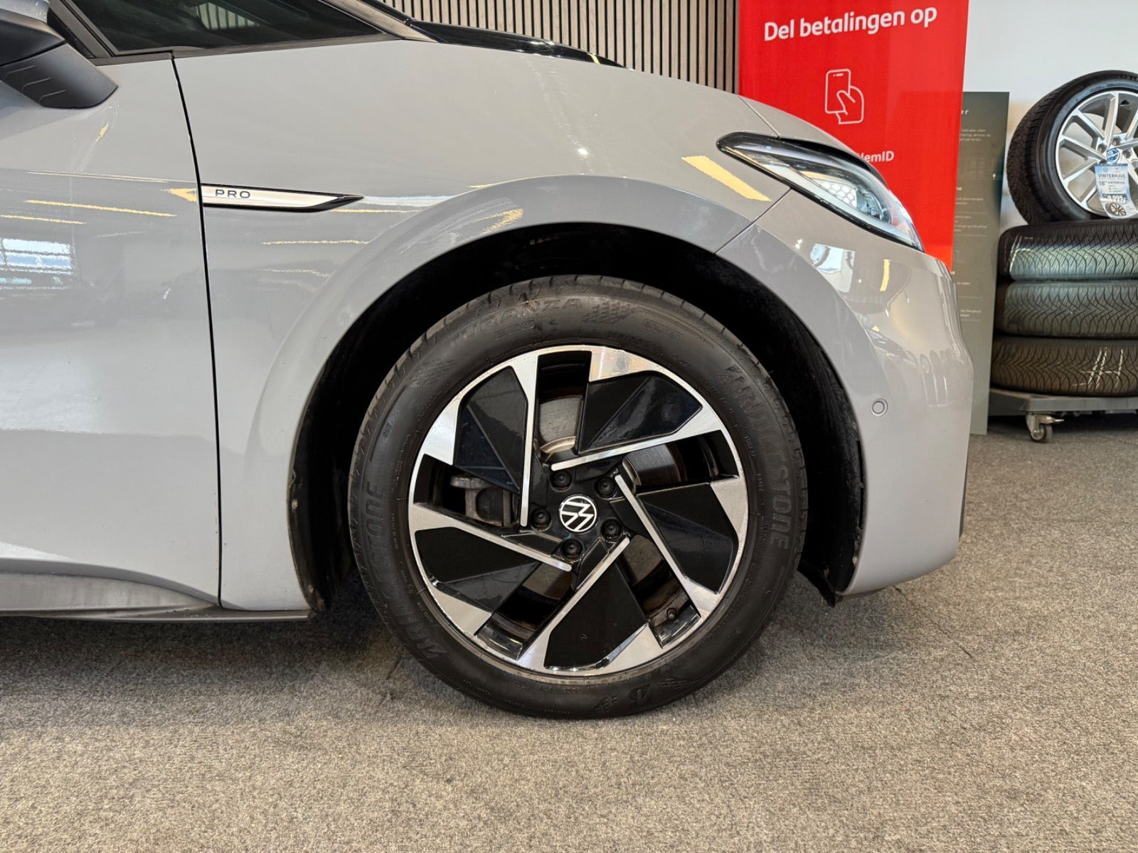 Grå VW ID.3 fra 2022