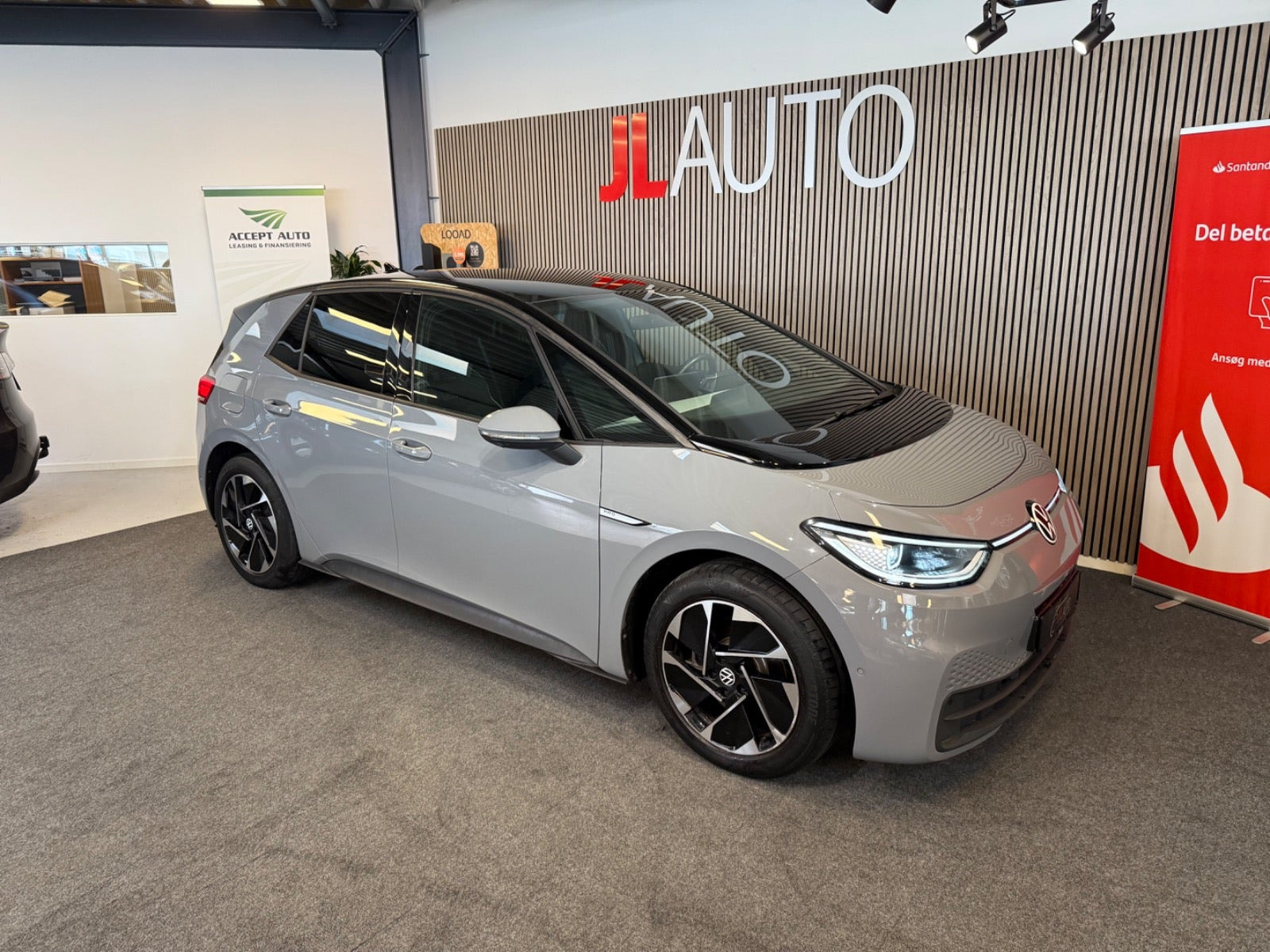 Grå VW ID.3 fra 2022
