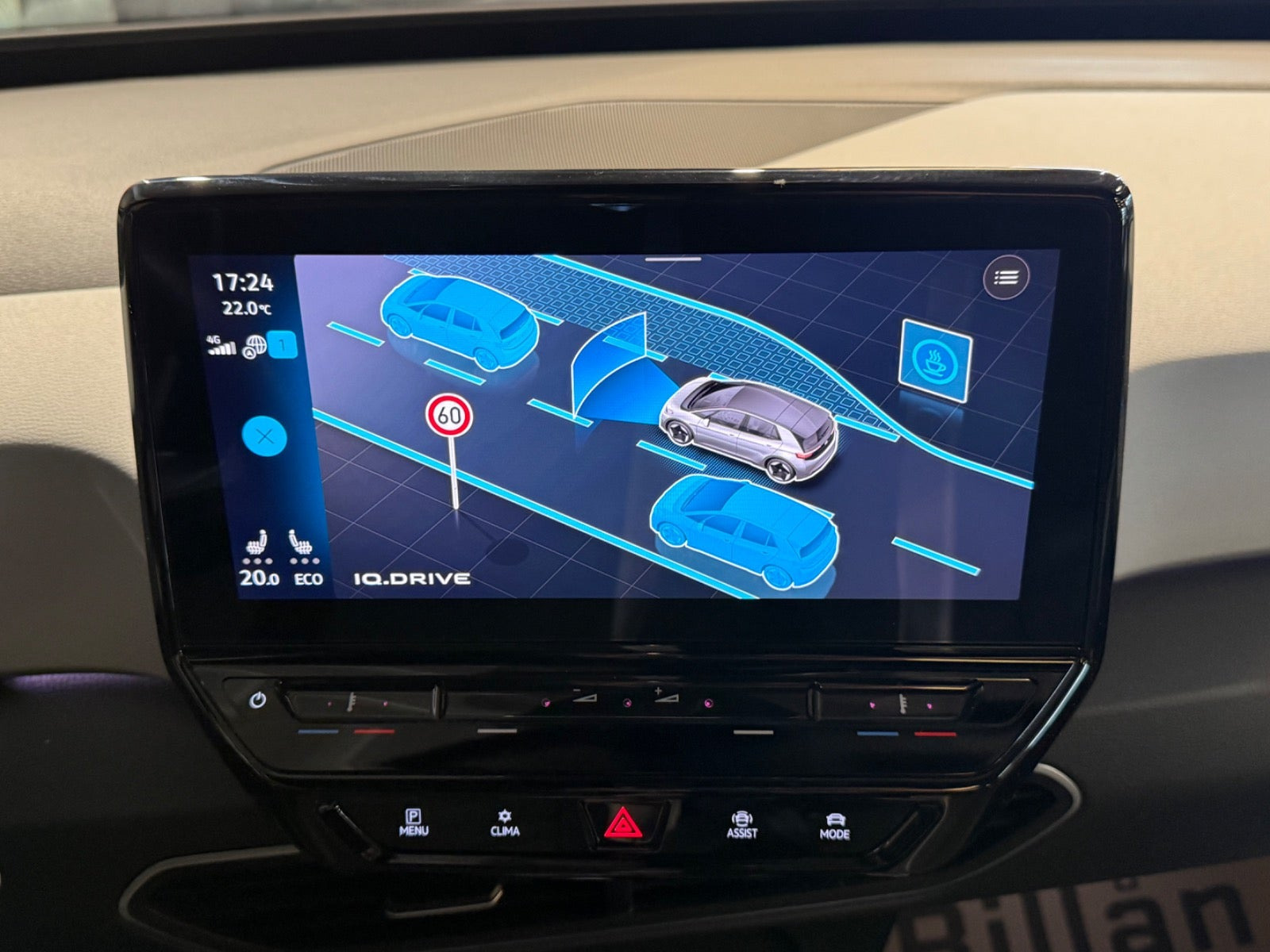 Grå VW ID.3 fra 2022