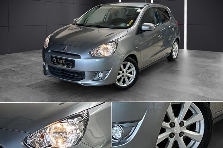 Grå Mitsubishi Space Star fra 2015