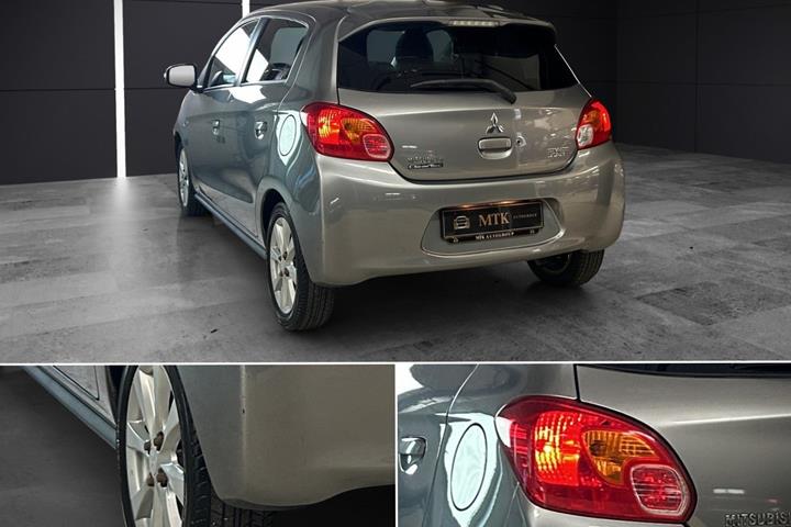 Grå Mitsubishi Space Star fra 2015