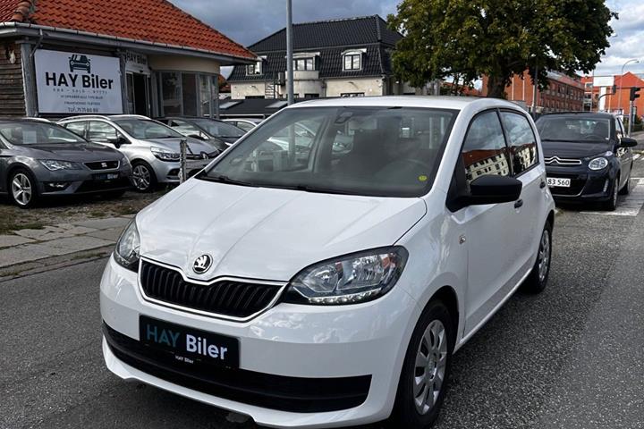 Hvid Skoda Citigo fra 2018