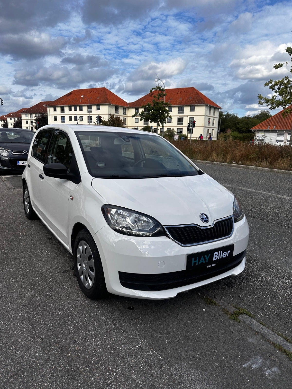 Hvid Skoda Citigo fra 2018