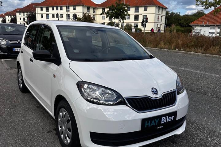 Hvid Skoda Citigo fra 2018