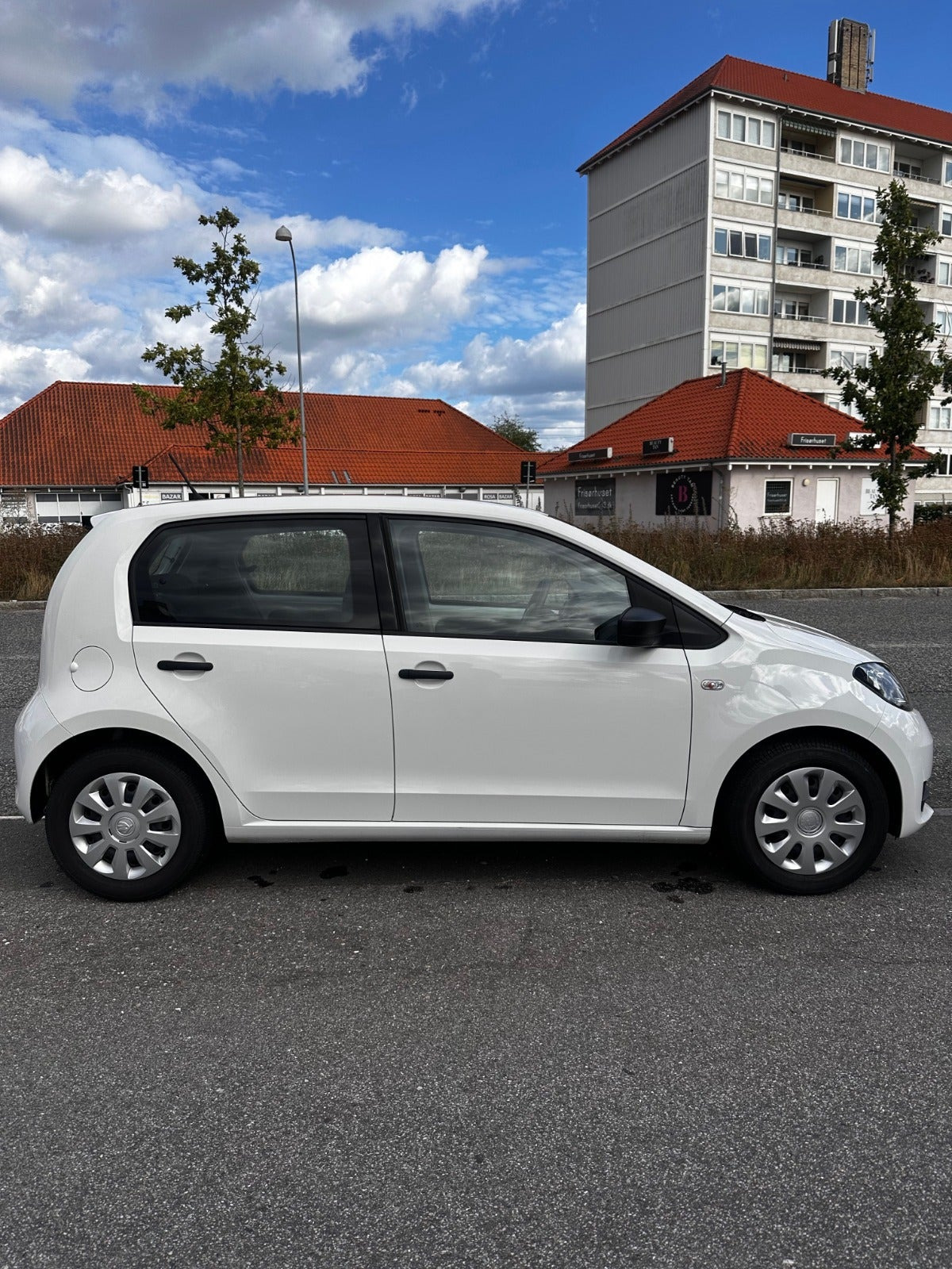 Hvid Skoda Citigo fra 2018