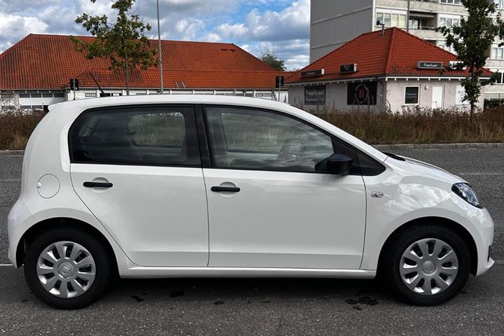 Hvid Skoda Citigo fra 2018