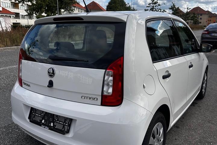 Hvid Skoda Citigo fra 2018