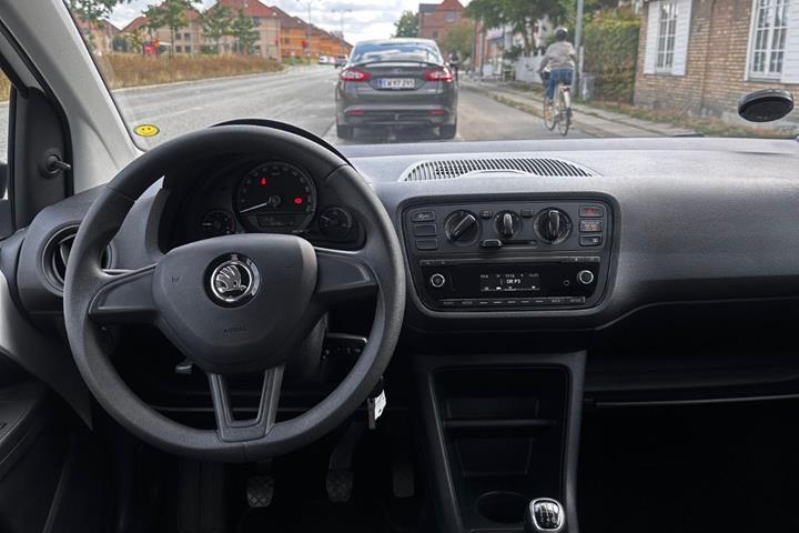 Hvid Skoda Citigo fra 2018