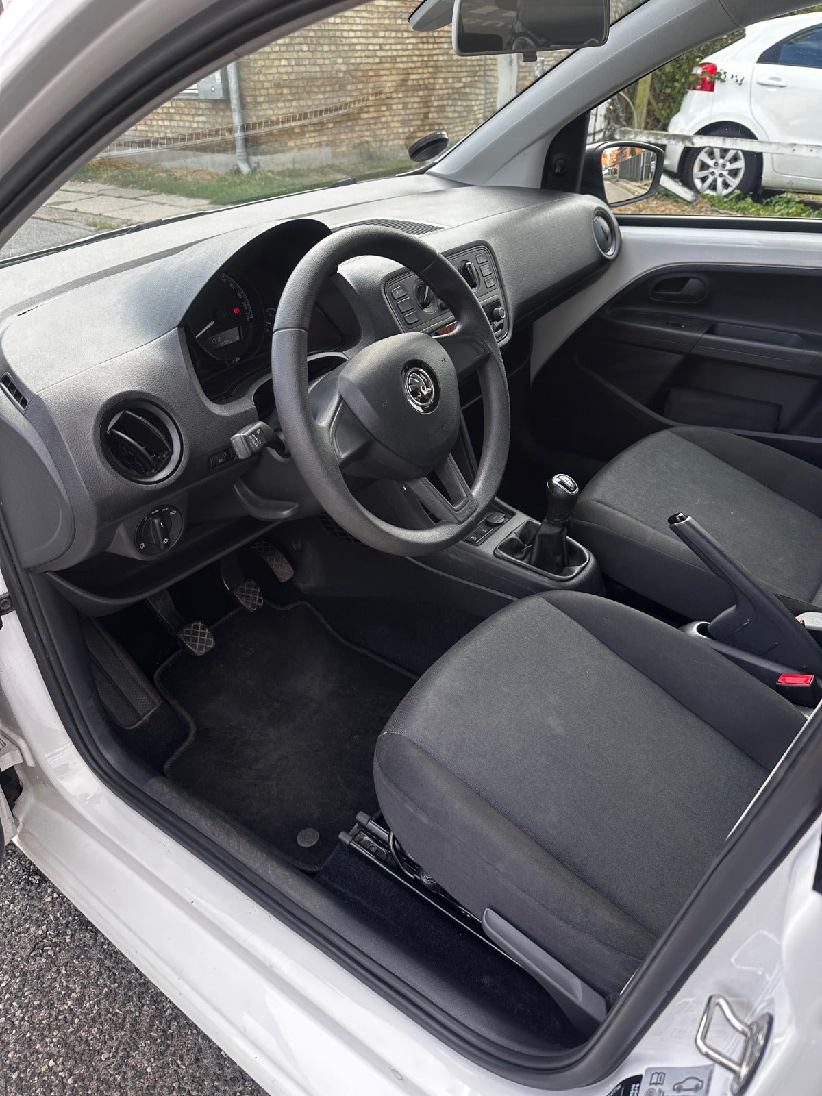Hvid Skoda Citigo fra 2018