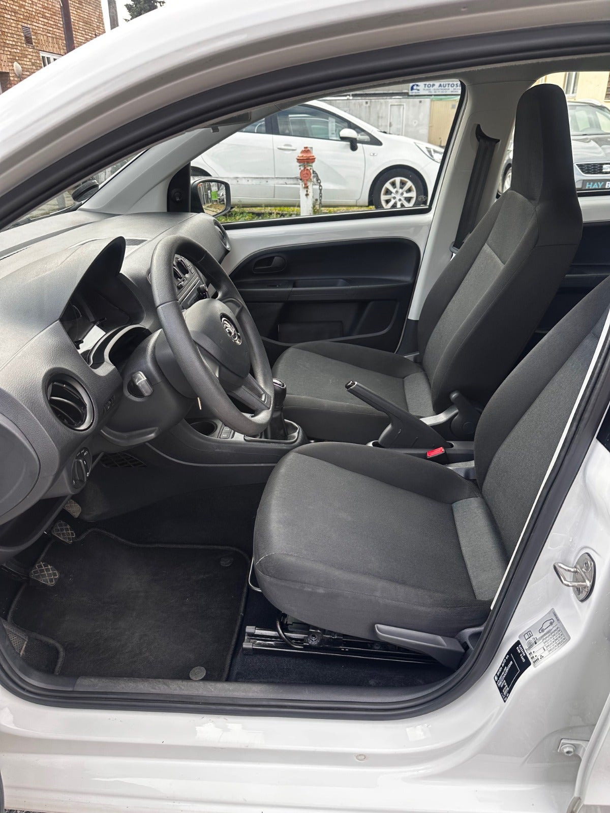 Hvid Skoda Citigo fra 2018