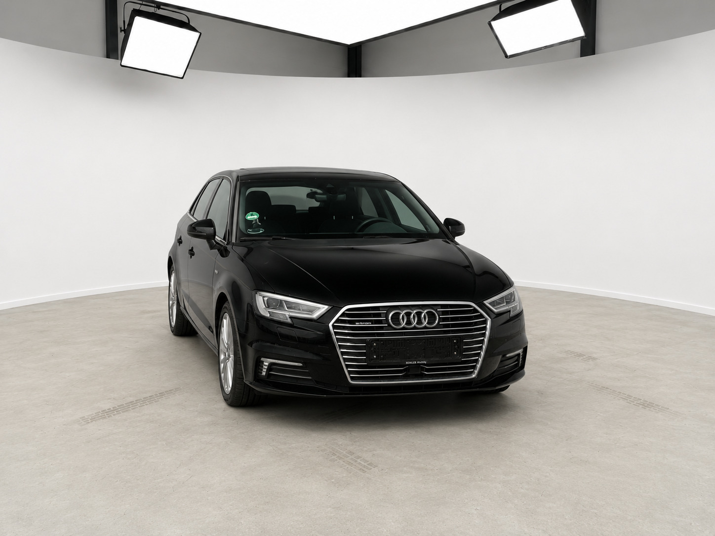 Sort Audi A3 fra 2017