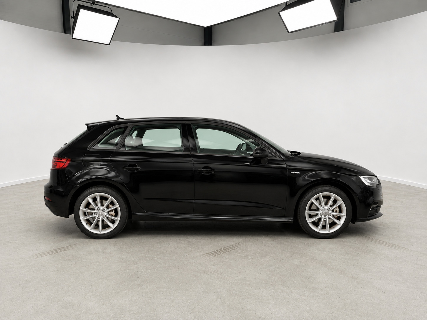 Sort Audi A3 fra 2017