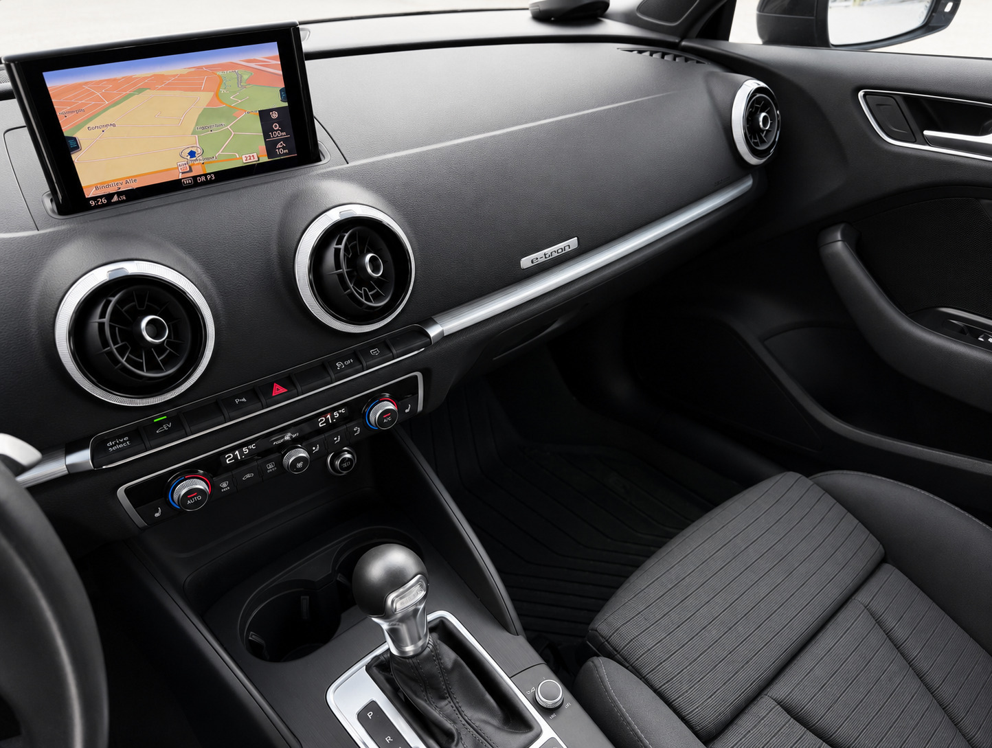 Sort Audi A3 fra 2017