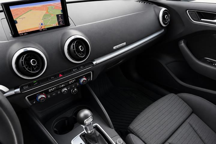 Sort Audi A3 fra 2017